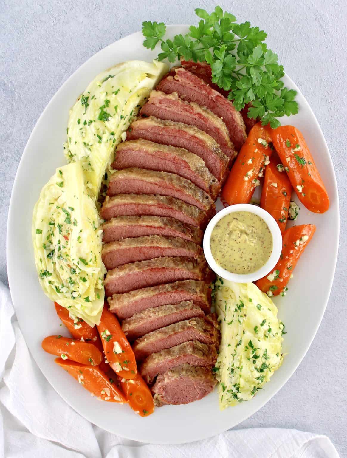 Slow Cooker Corned Beef and Cabbage Keto Cooking Christian