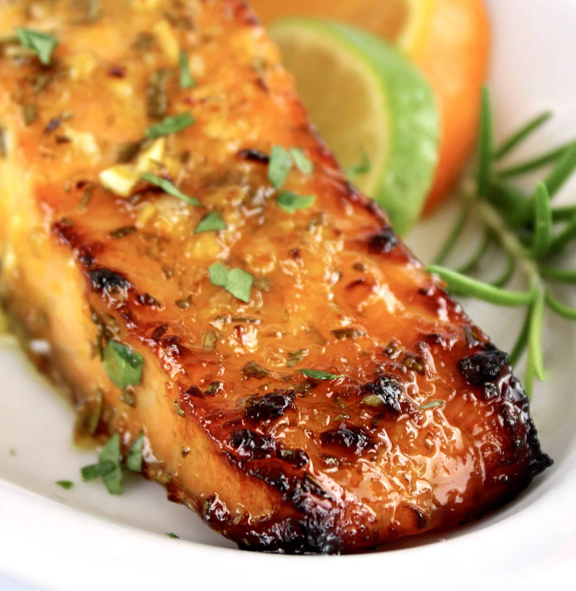 Citrus Glazed Salmon Keto Cooking Christian