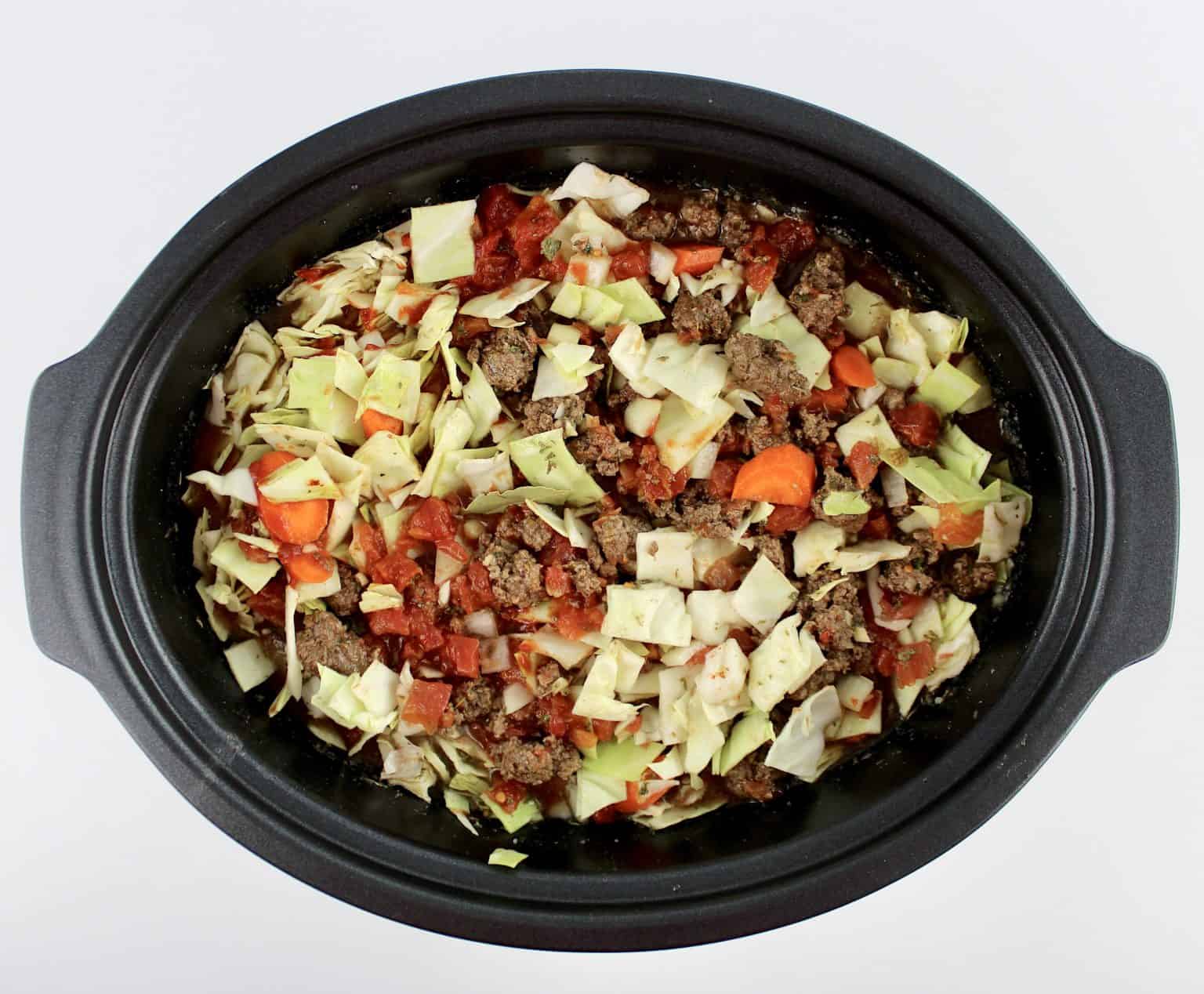 Slow Cooker Cabbage Roll Soup Keto Cooking Christian