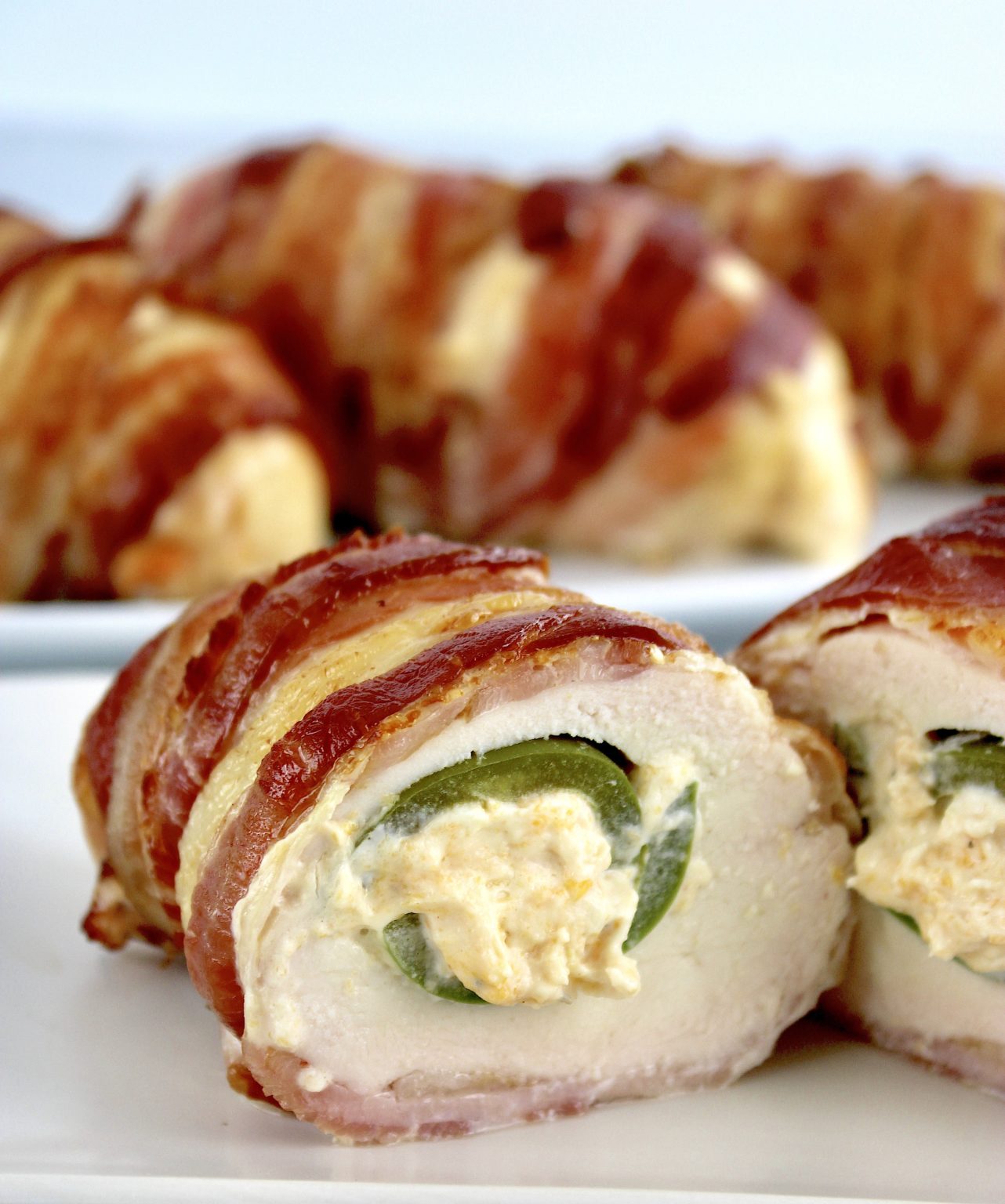 Bacon Wrapped Jalapeño Popper Chicken - Keto Cooking Christian