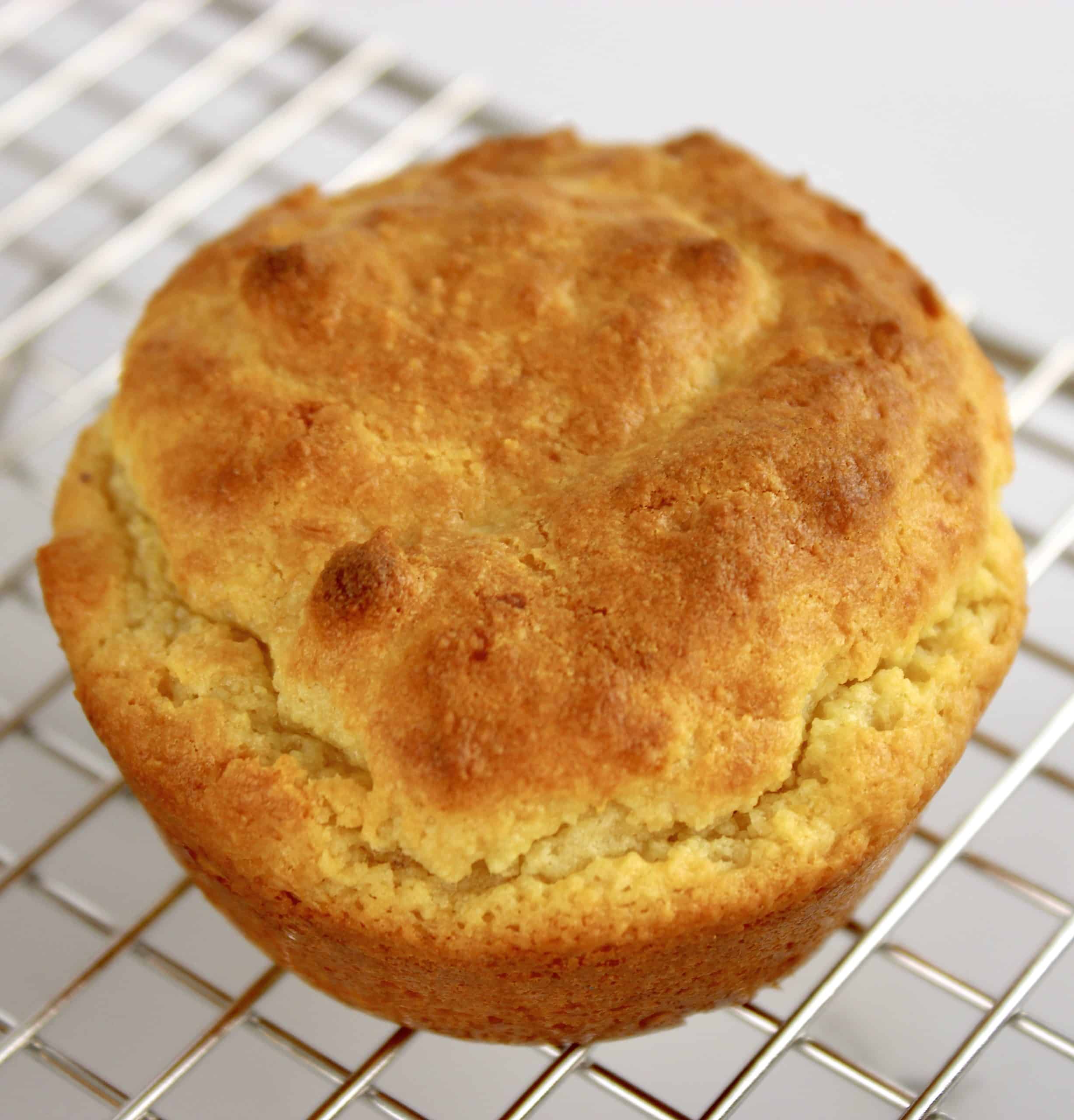 Keto Biscuit on cooling rack