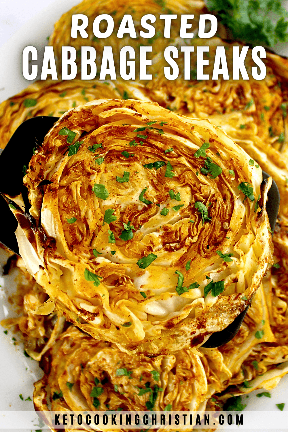 Roasted Cabbage Steaks pin