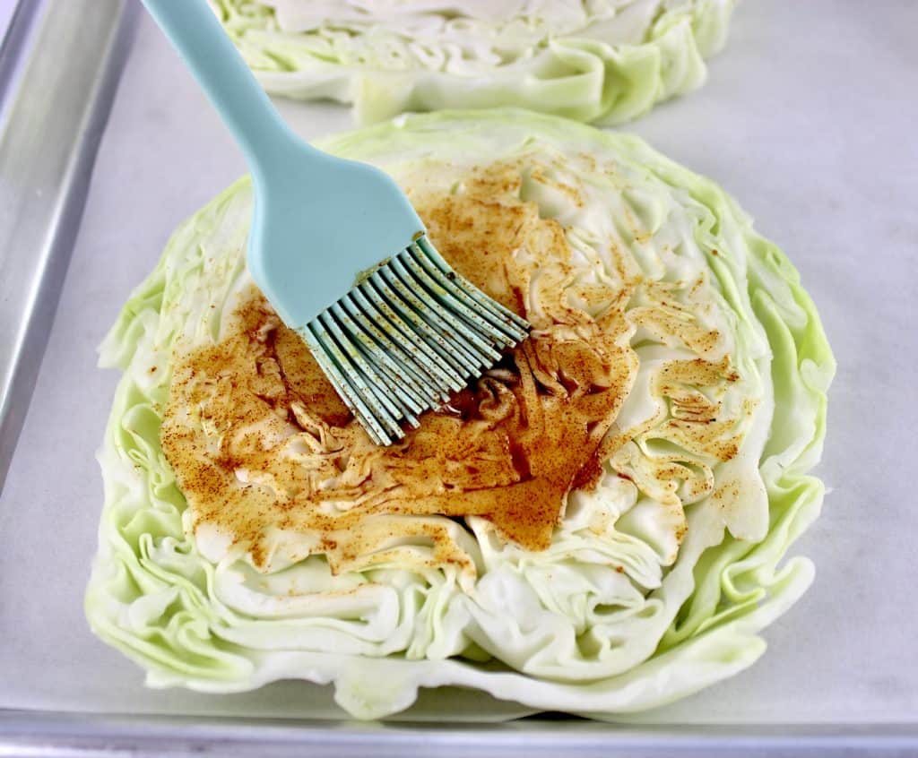 Roasted Cabbage Steaks Keto Cooking Christian