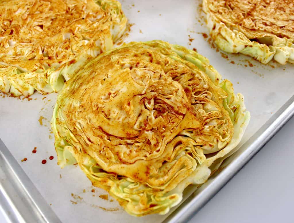 Roasted Cabbage Steaks Keto Cooking Christian