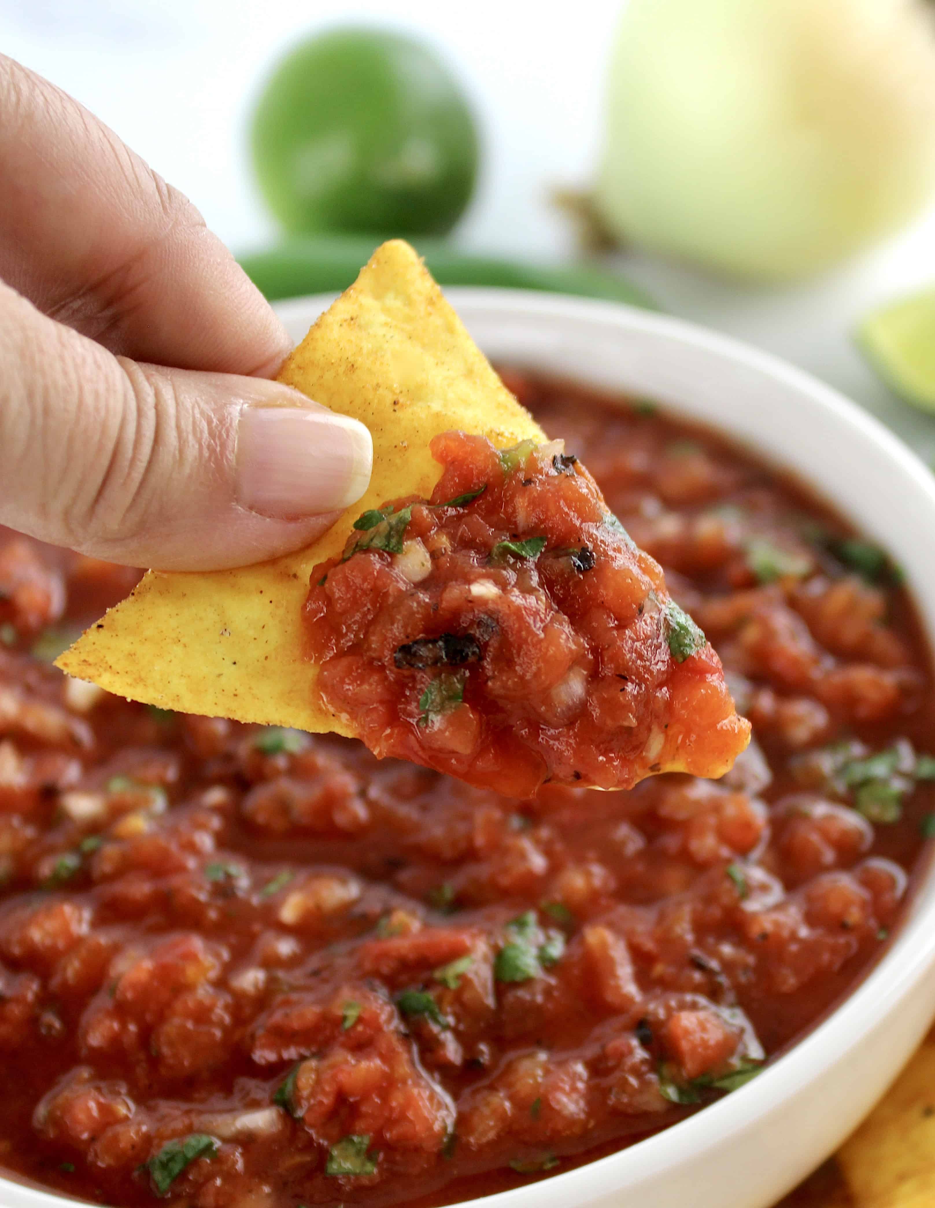 Easy Homemade Salsa - Keto Cooking Christian