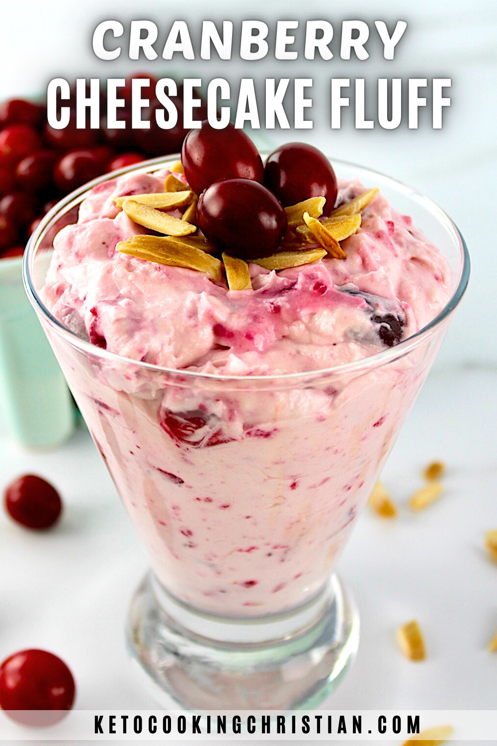 Cranberry Cheesecake Fluff pin