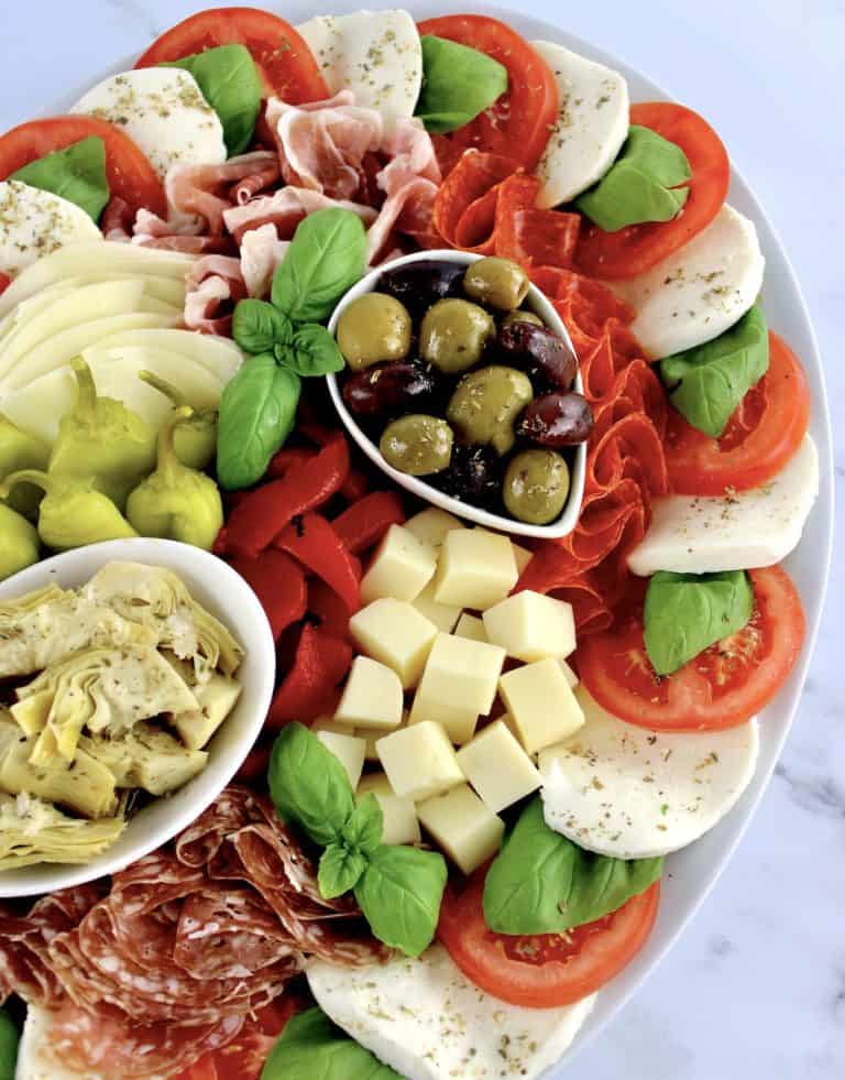 Italian Antipasti Platter Keto Cooking Christian