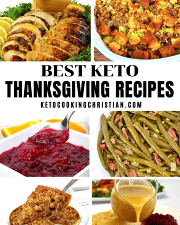 Best Keto Thanksgiving Recipes pin