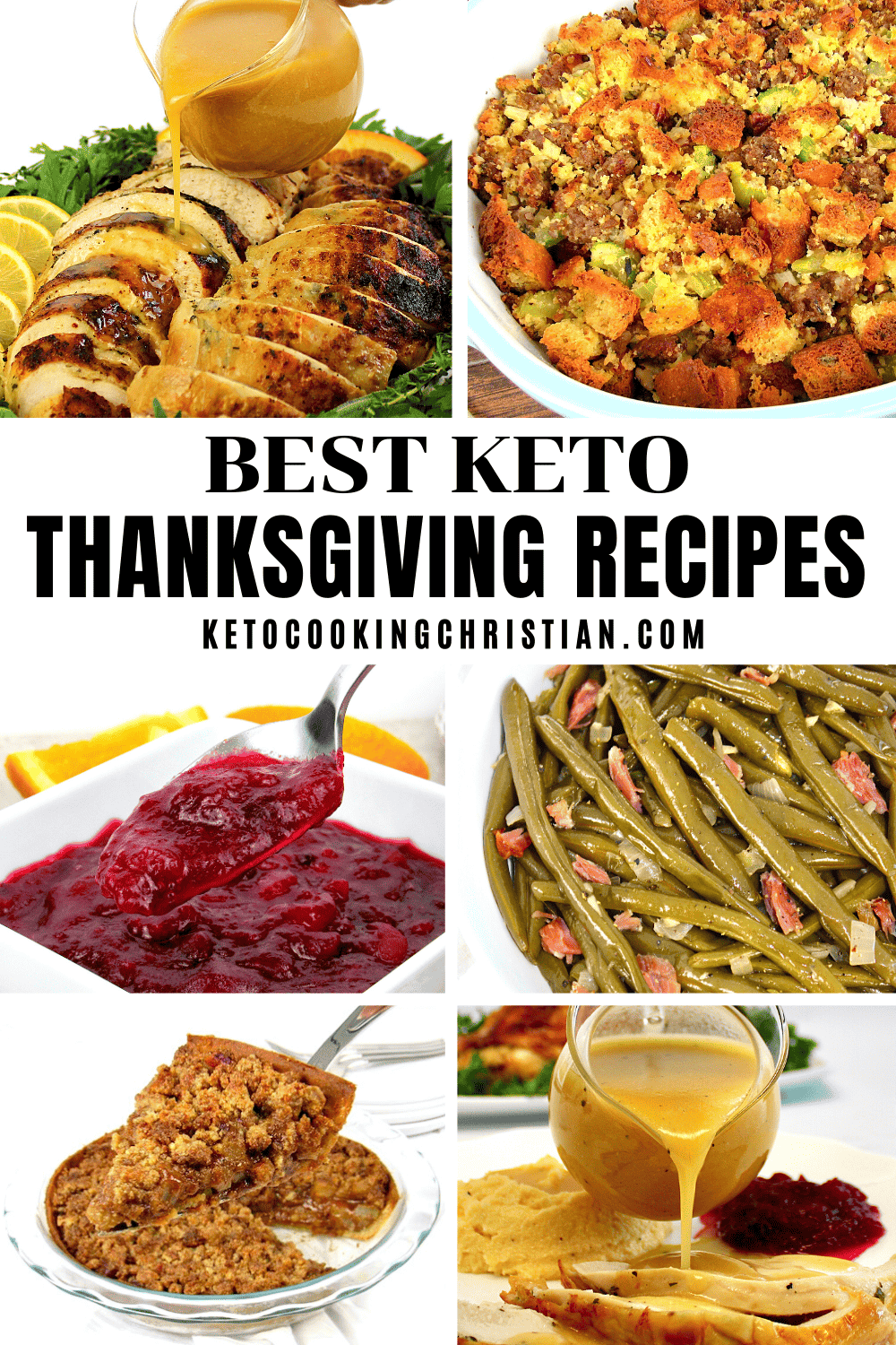 Best Keto Thanksgiving Recipes pin