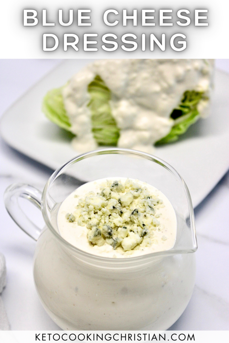 Keto Blue Cheese Dressing Keto Cooking Christian