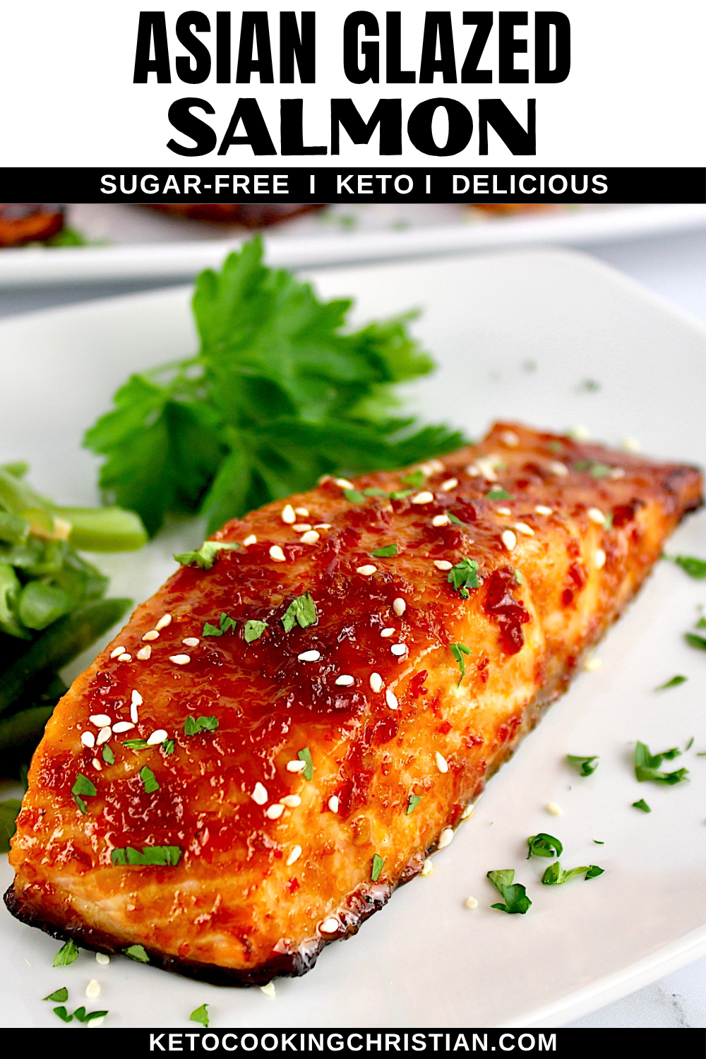 Asian Glazed Salmon pin