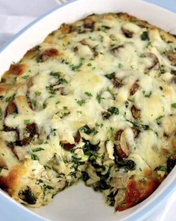 Keto Chicken Florentine Casserole - Keto Cooking Christian