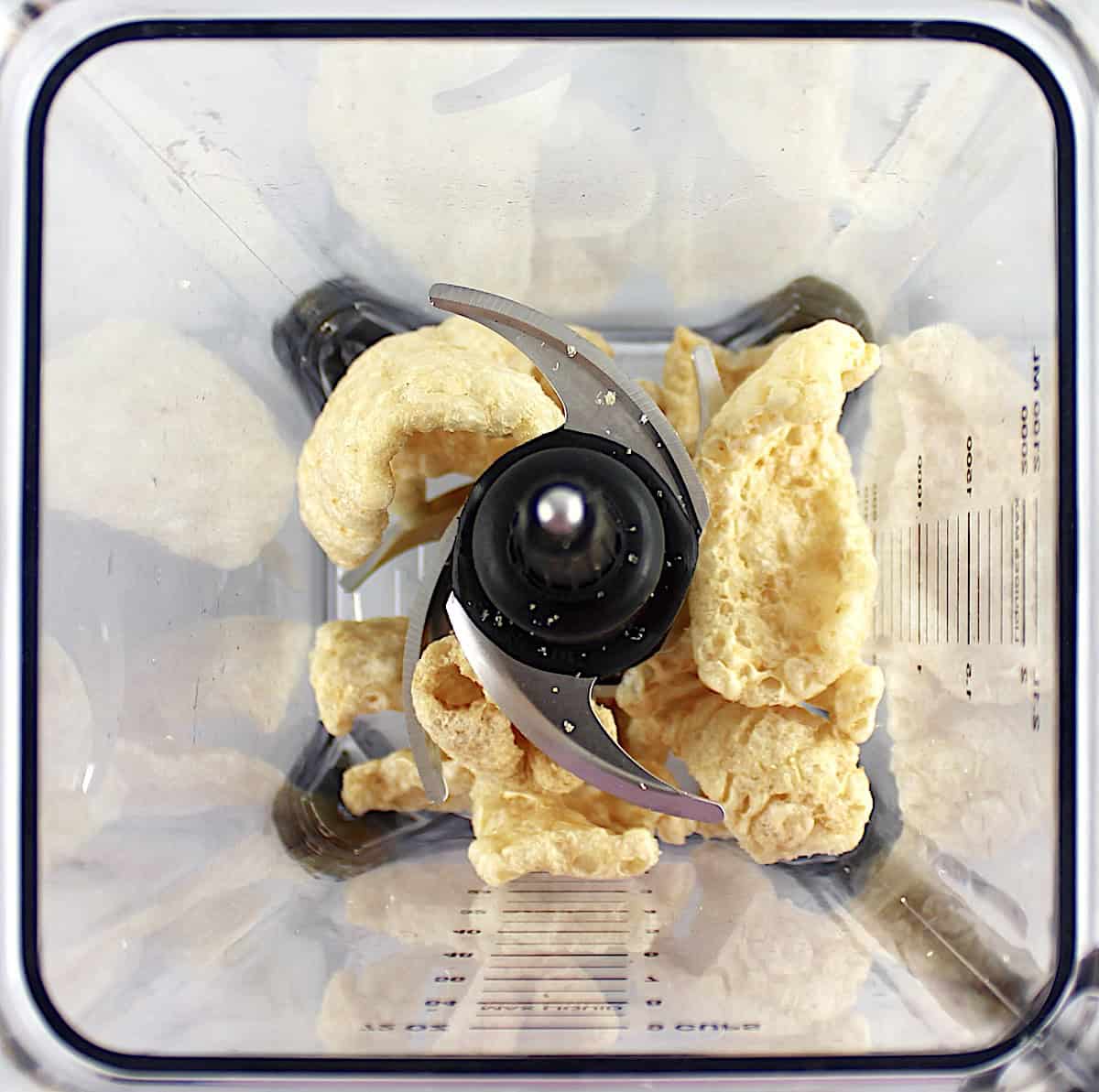 pork rinds in food processor