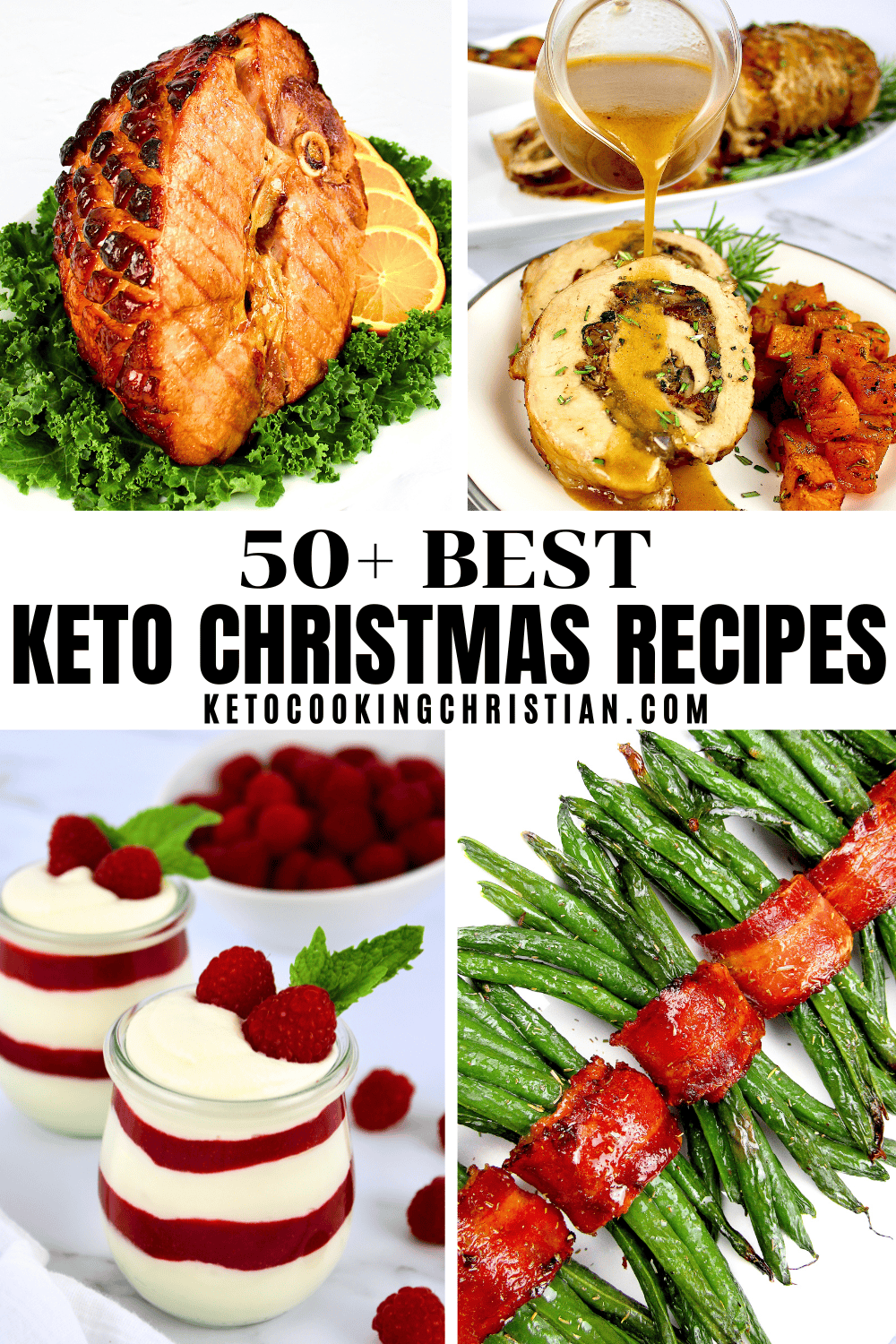 50+ Best Keto Christmas Recipes pin