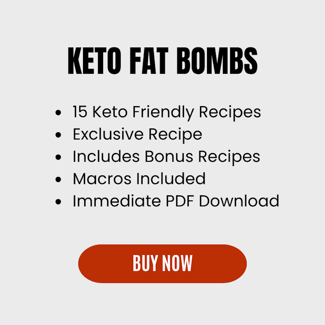 Keto Fat Bombs eBook buy now