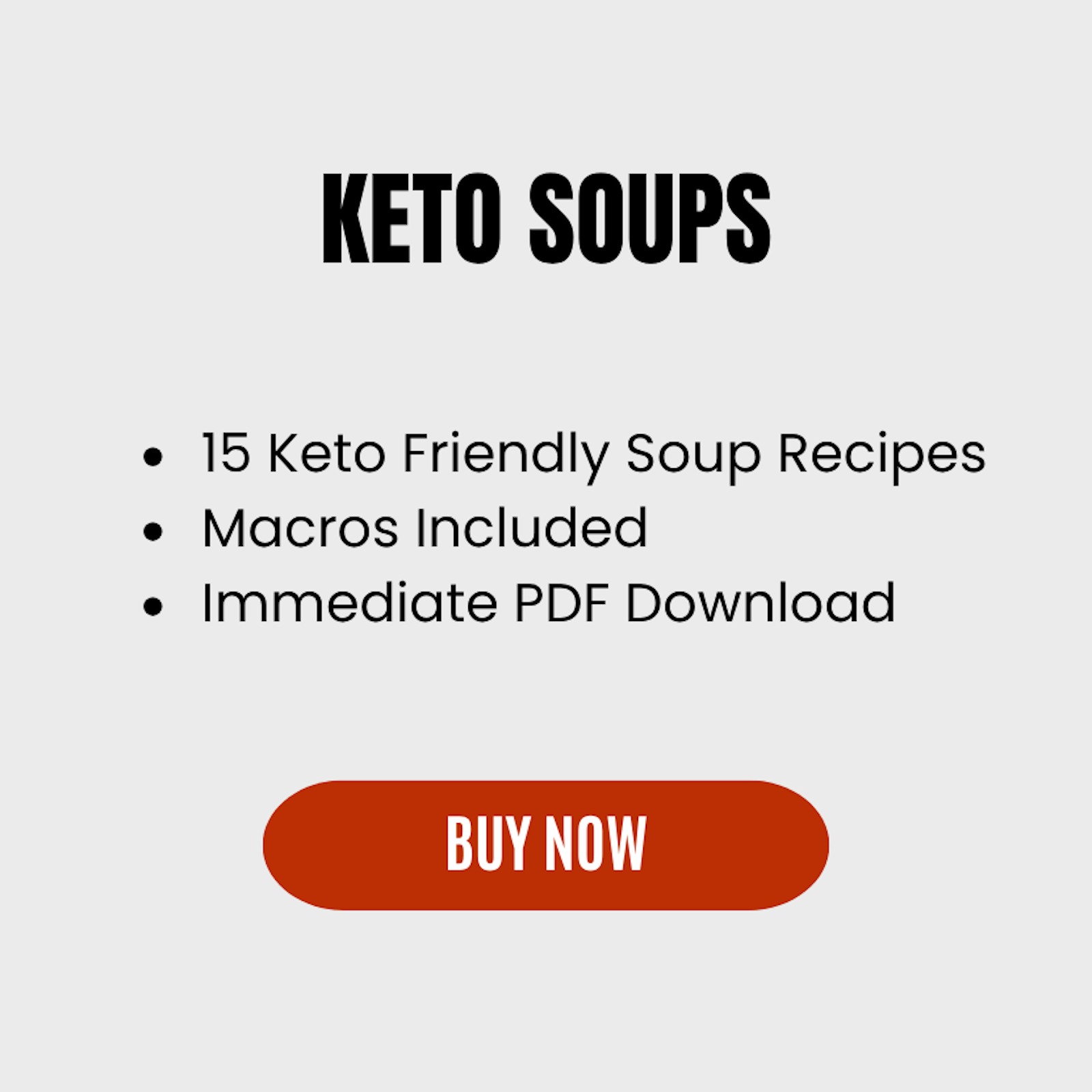 Keto Soups eBook