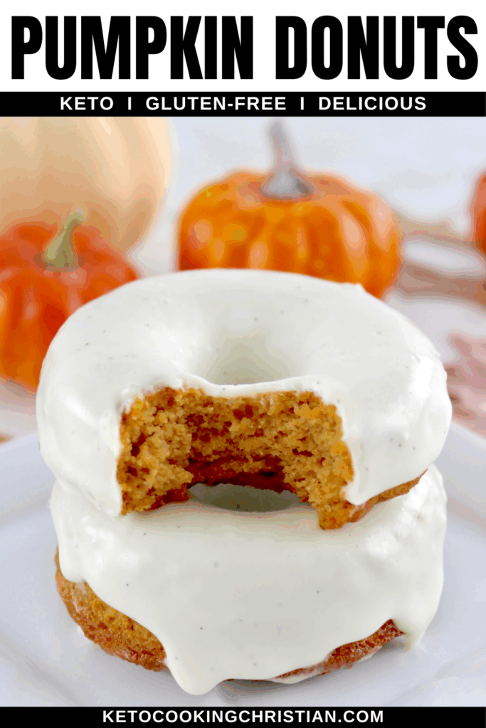 Keto Pumpkin Donuts pin