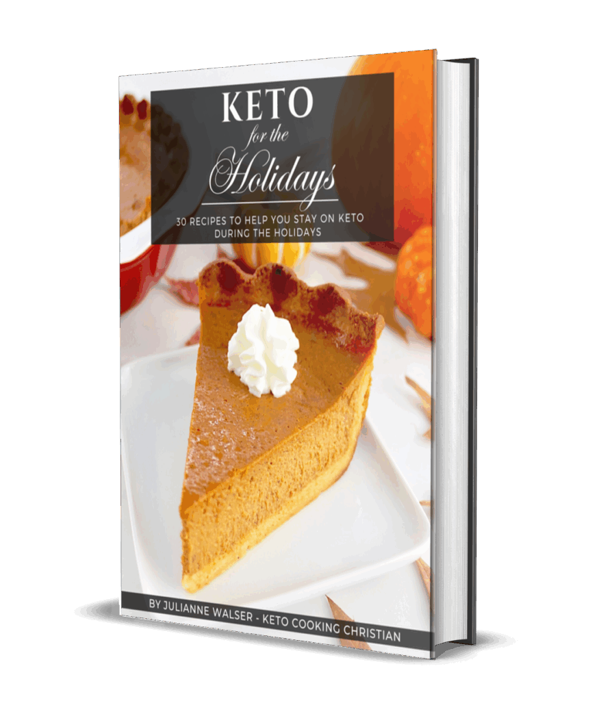 Keto for the Holidays eBook 3D cover