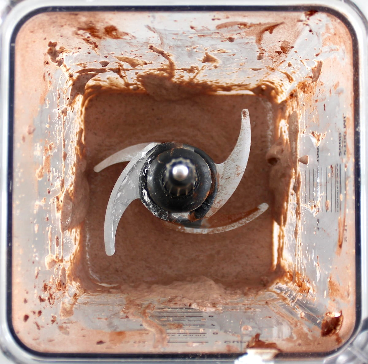 Ricotta Chocolate Mousse in blender