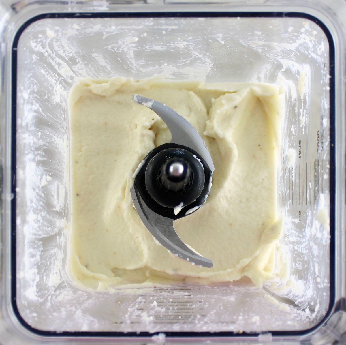 Cottage Cheese Cauliflower Mash in blender