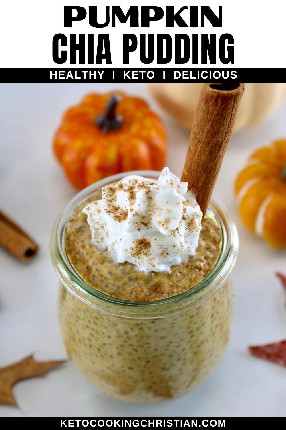 Pumpkin Chia Pudding pin