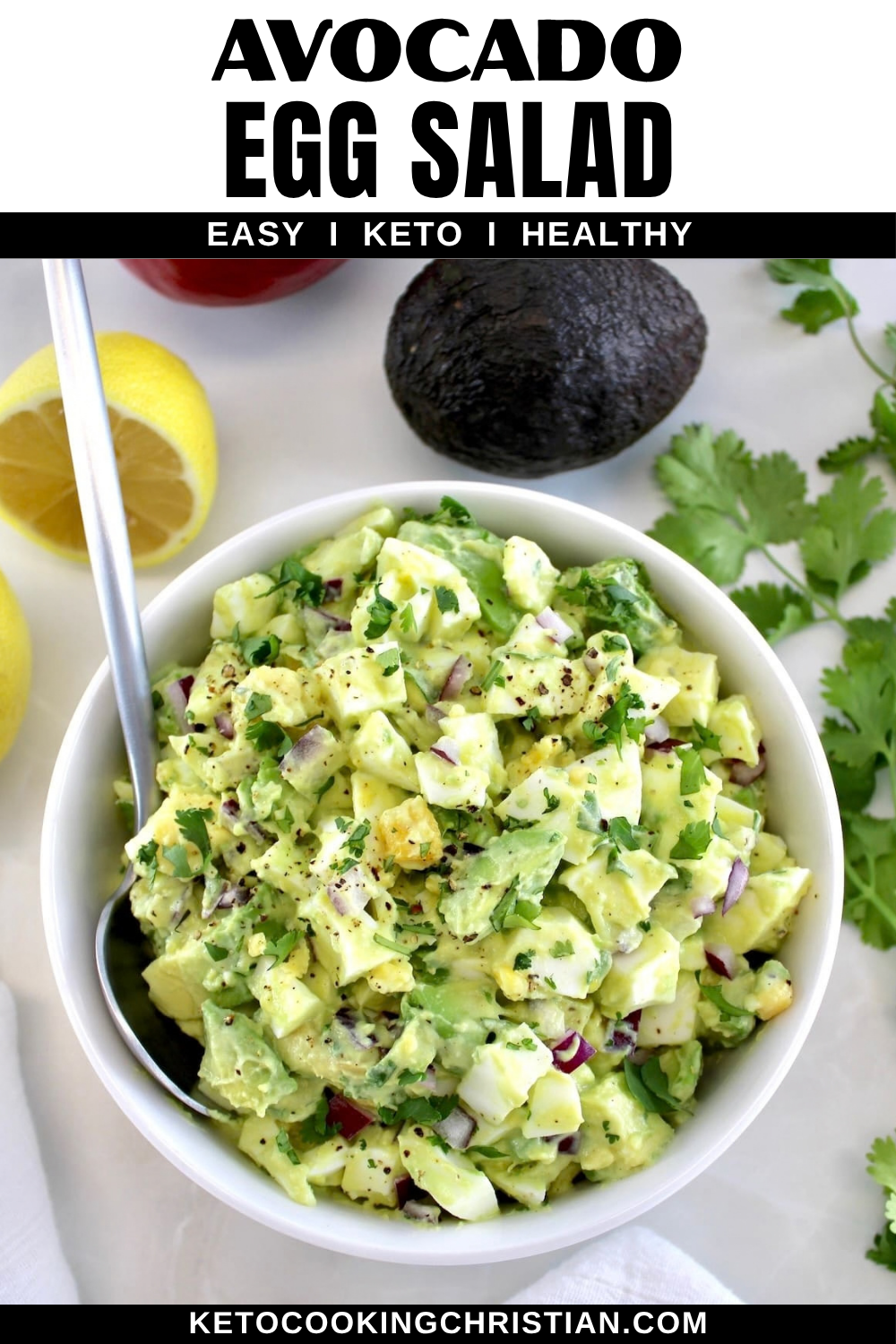 Avocado Egg Salad pin